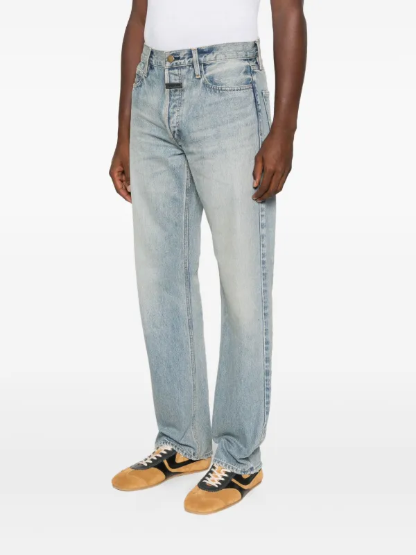 Fear Of God ロゴパッチ ジーンズ | ブルー | FARFETCH JP