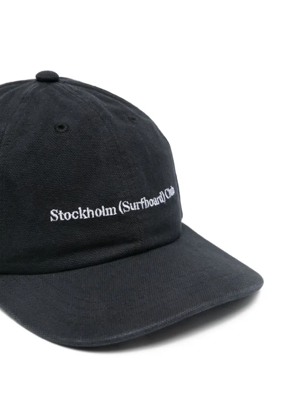 Stockholm Surfboard Club ロゴ キャップ | ブラック | FARFETCH JP