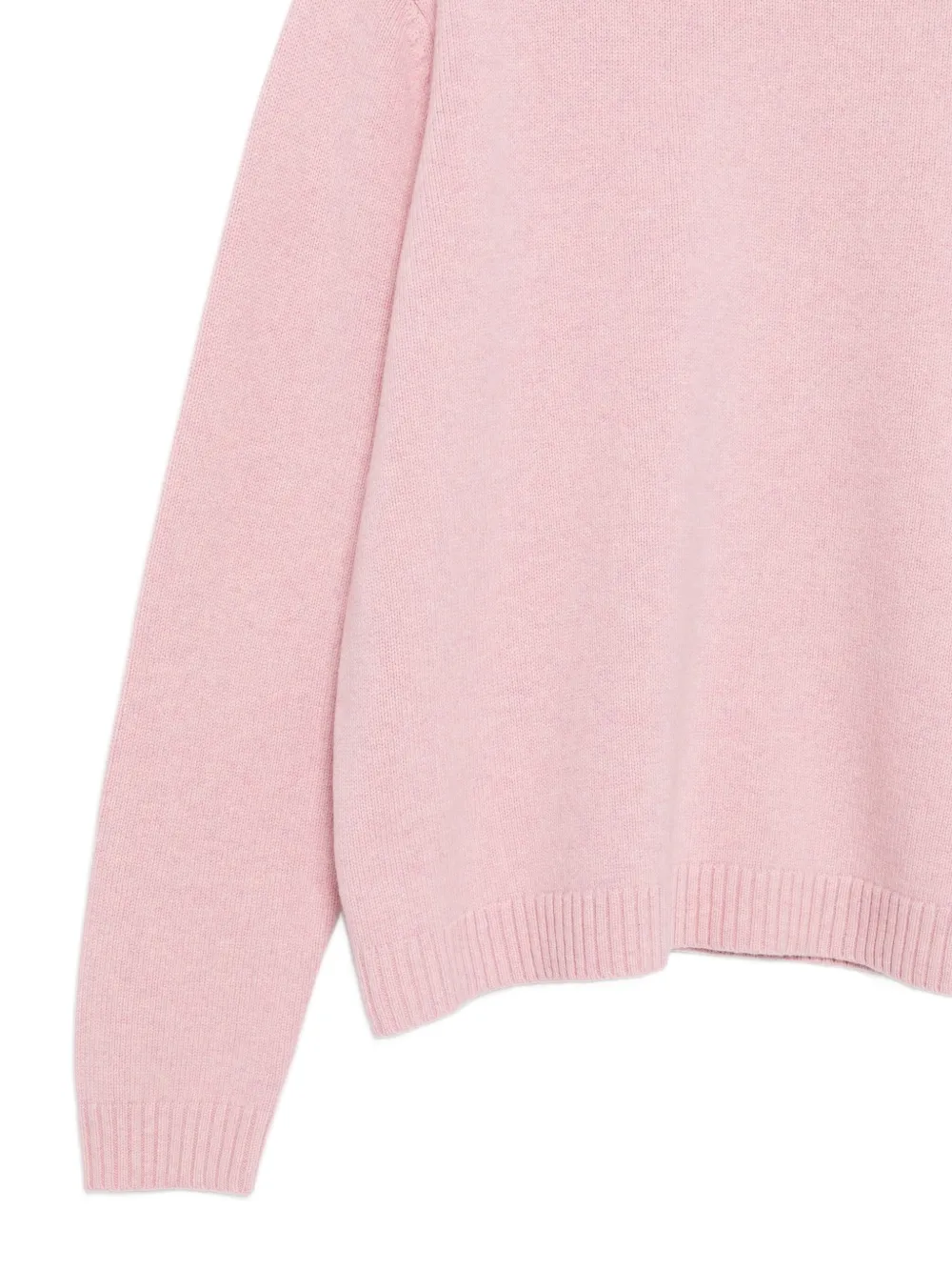 Stockholm Surfboard Club Wollen trui met ronde hals Roze