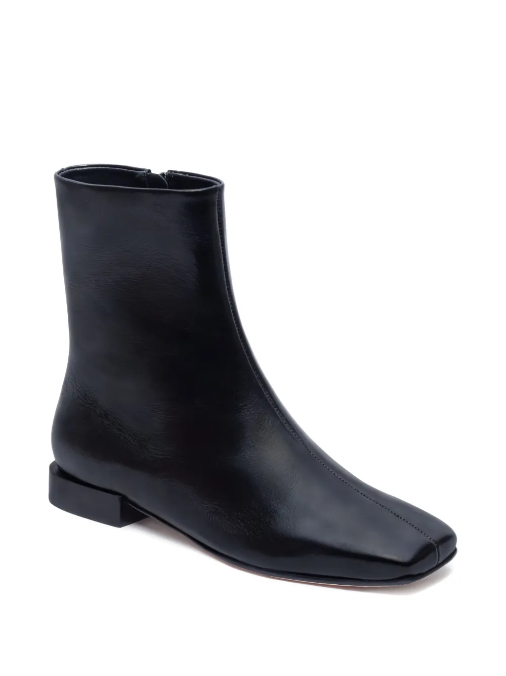 Bernardo Belfast Leather Ankle Booties In Black