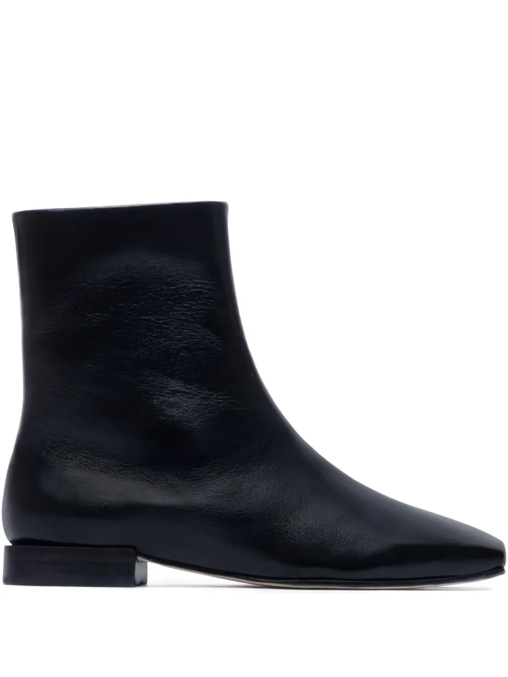 Bernardo Belfast Leather Ankle Booties In Black