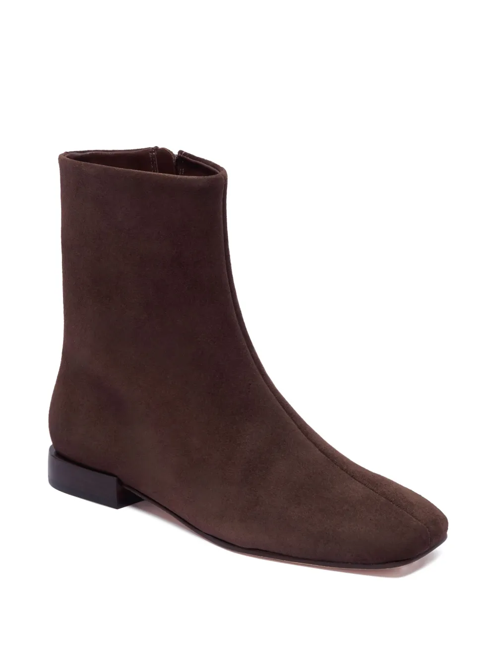 Bernardo Belfast Square-toe Ankle Boots In Brown