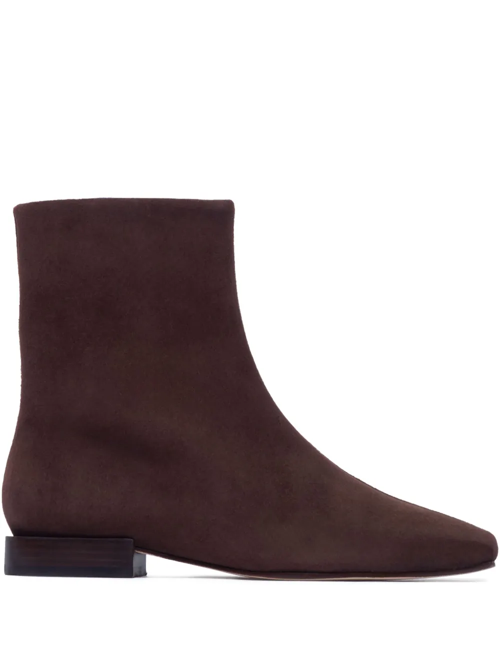 Bernardo Belfast Square-toe Ankle Boots In Brown