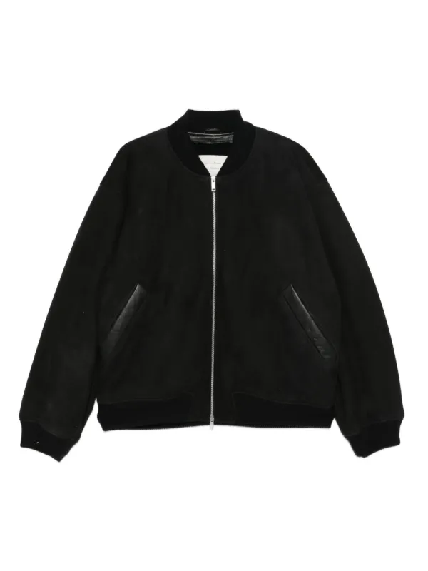 Studio Nicholson x Aaron Levine Berkeley Bomber Jacket | Black