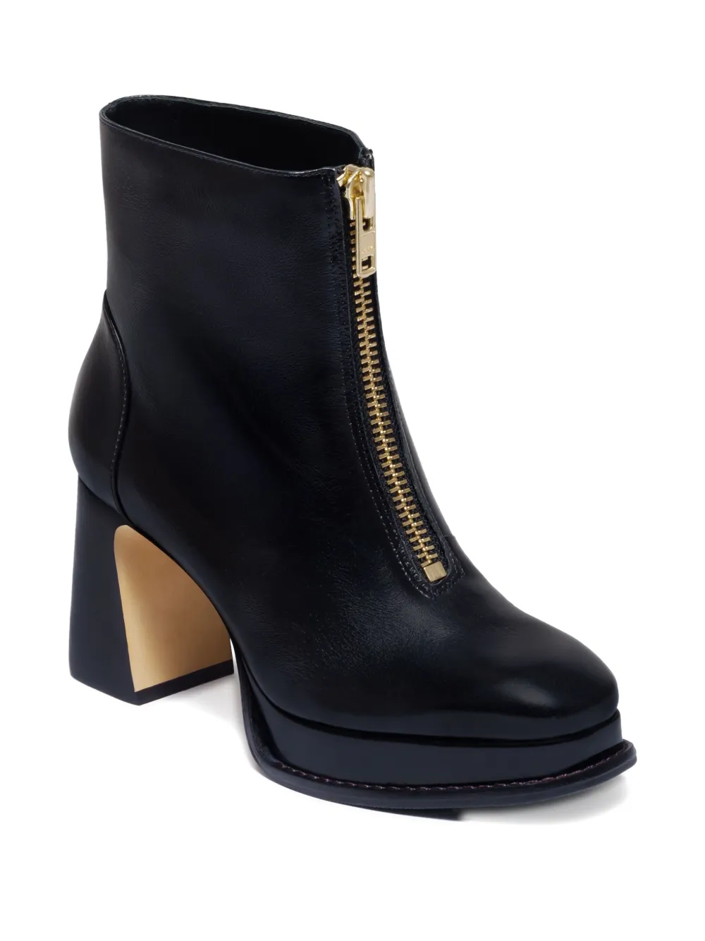 Bernardo 95mm Mafalda zip-front platform boots | Ankle Boots | Image 2
