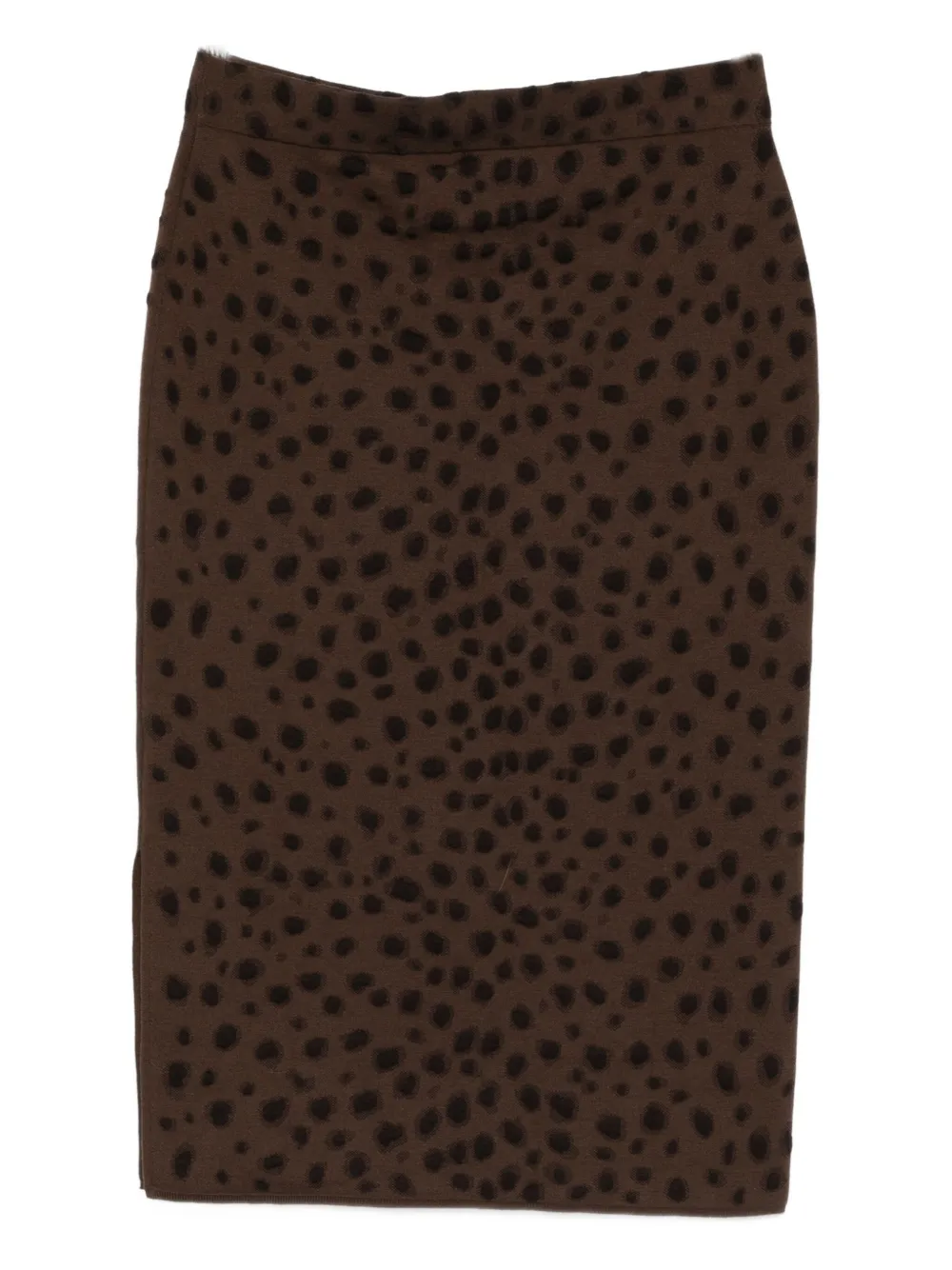 Akris Punto polka-dot knitted midi skirt | Knitted Skirts | Image 2
