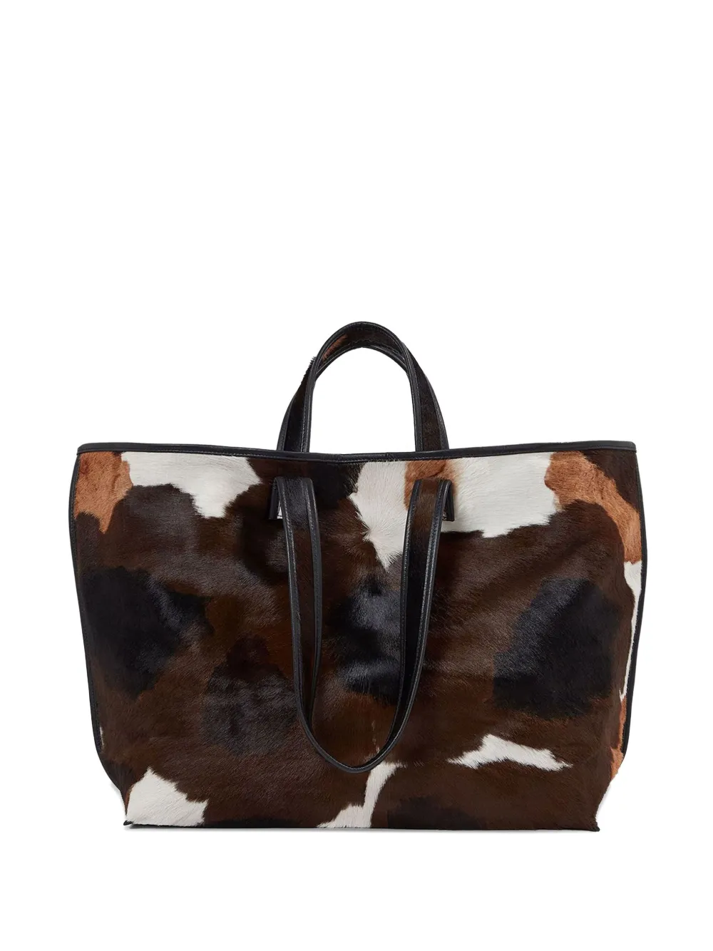 KASSL Editions pony-hair tote bag | Brown | Image 1