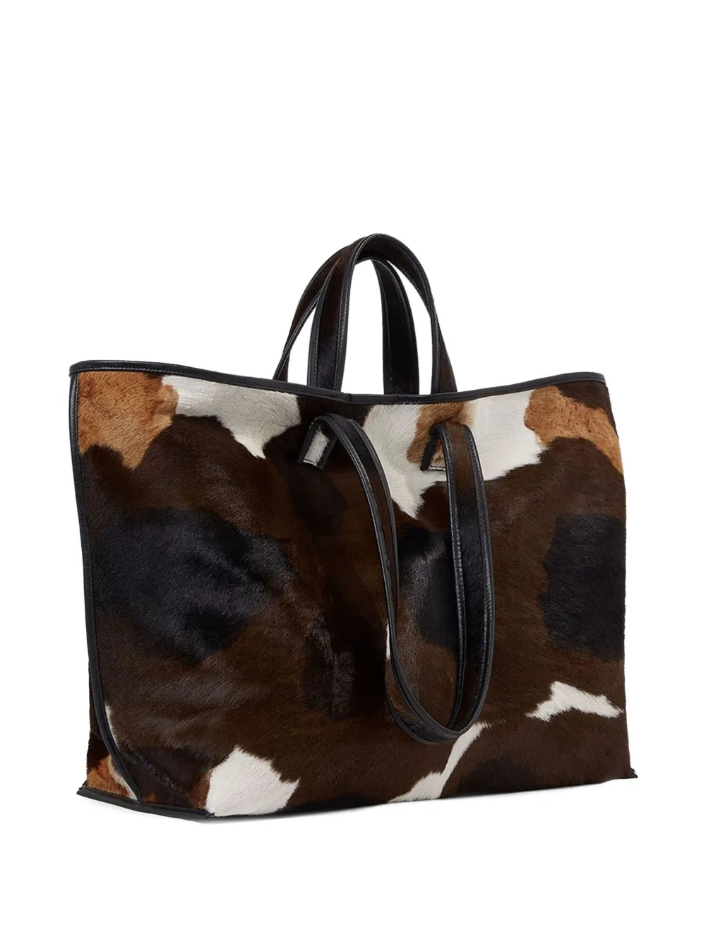KASSL Editions pony-hair tote bag - Bruin