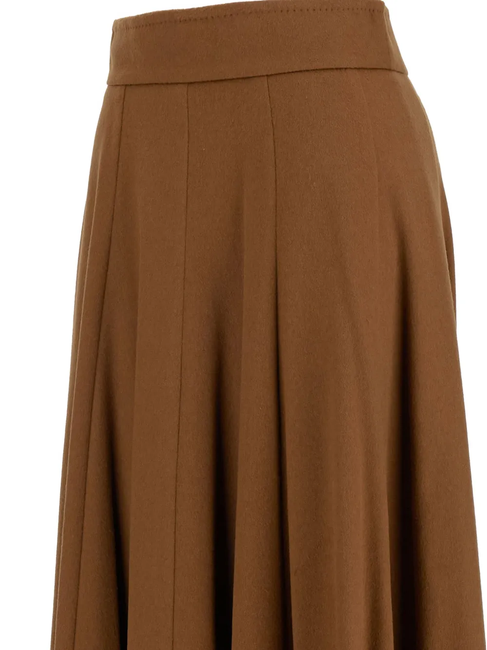 Max Mara Sagra wollen rok Bruin