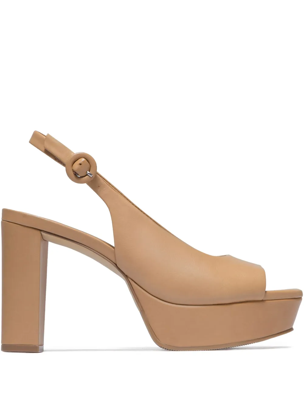 Bernardo Footwear Vega Platform Heel Sandal In Neutral