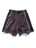UMBRO ripped shorts - Purple