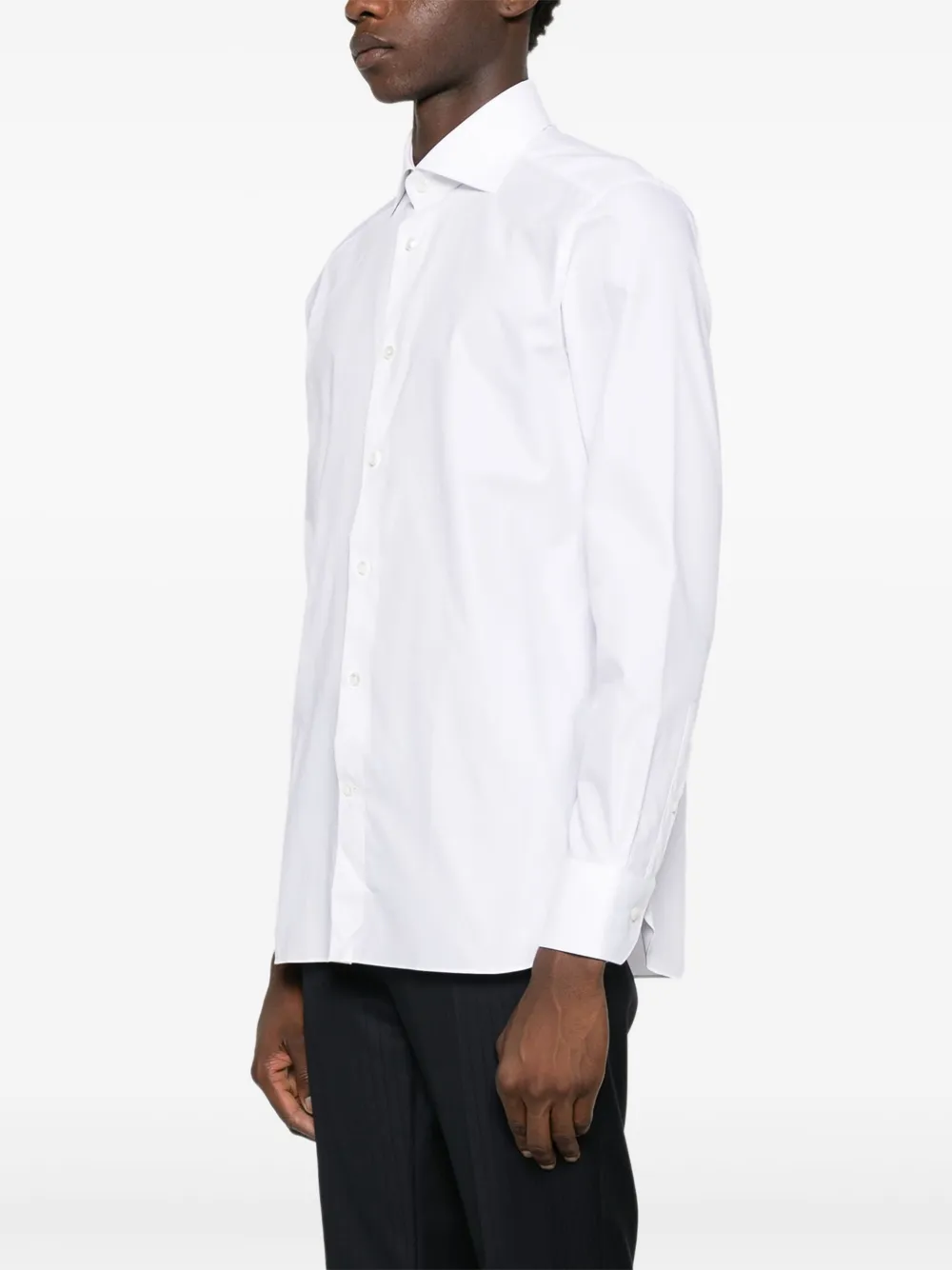 Zegna Button-up overhemd Wit
