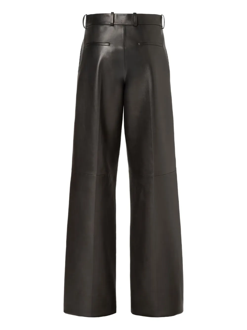 FENDI Broek van lamsleer - Zwart