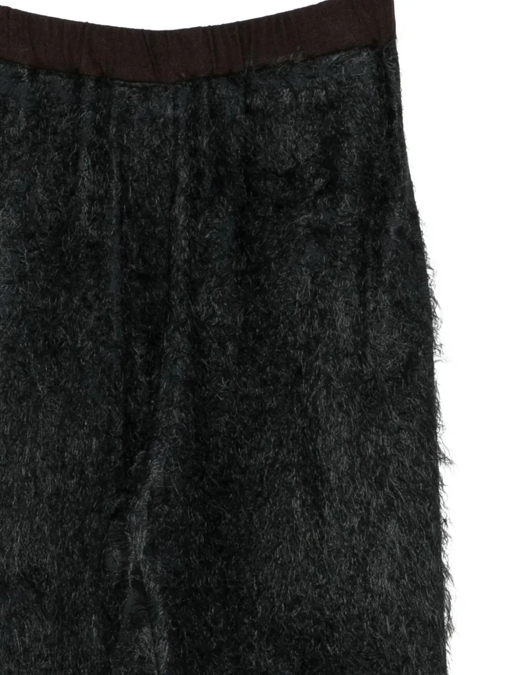 Alysi Elasticated-waist Trousers In Black