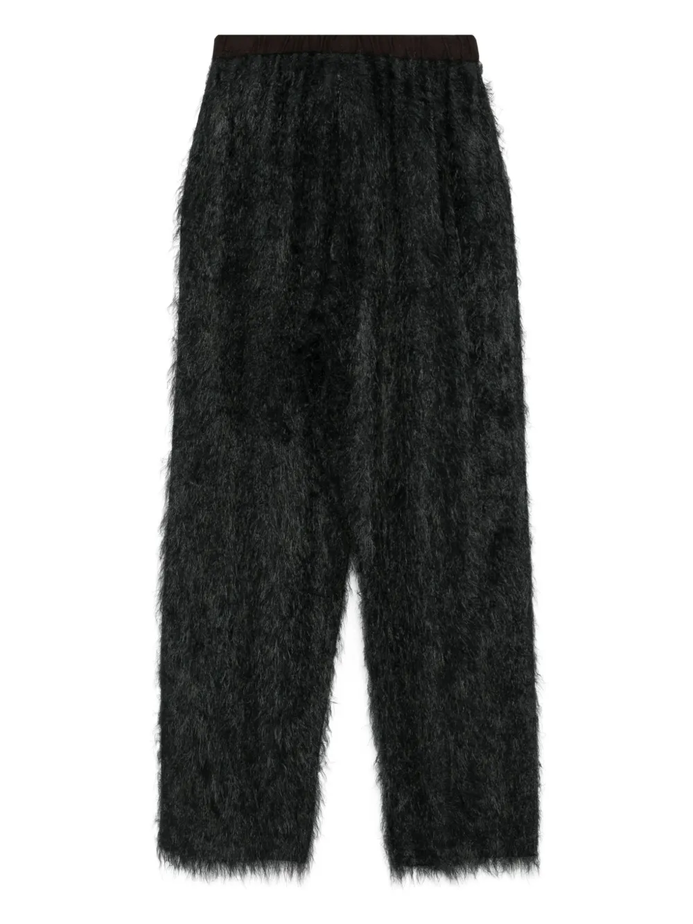 Alysi Elasticated-waist Trousers In Black