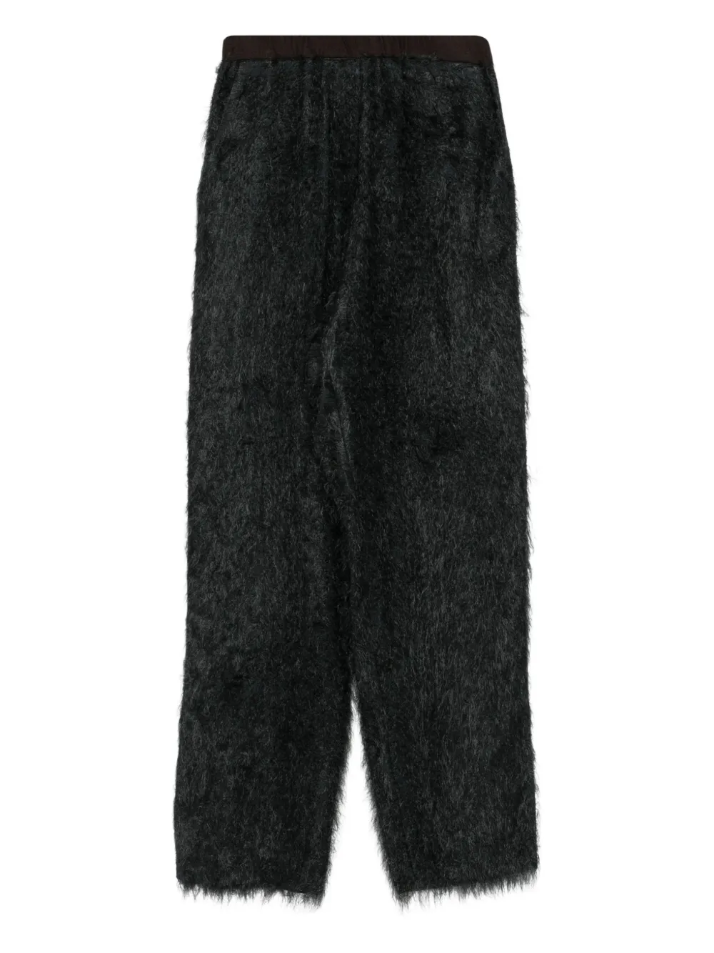 Alysi Elasticated-waist Trousers In Black