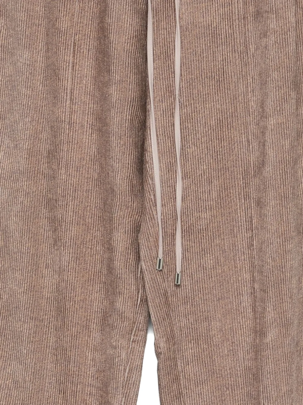 Alysi Corduroy Track Pants In Brown