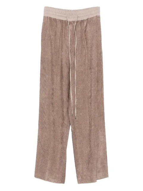 Alysi corduroy track pants 