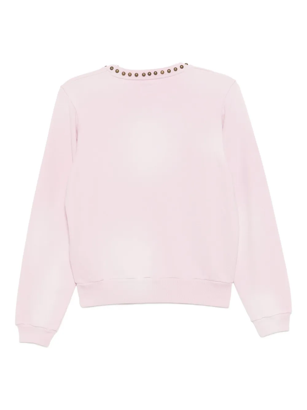 MOTHER Sweater met logoprint Roze