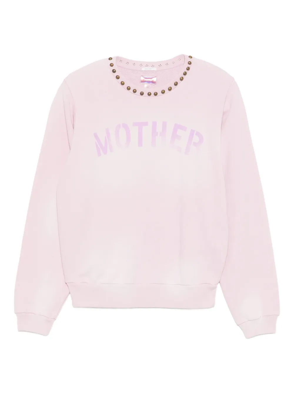 MOTHER logo-printed sweatshirt - Rosa