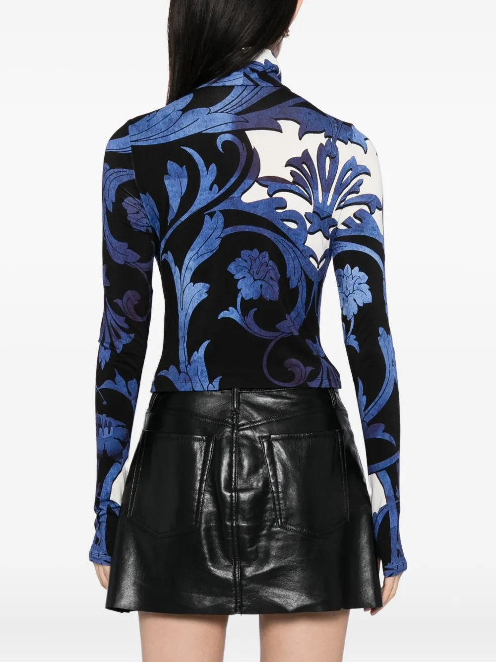Alice And Olivia Delaina Top In Black