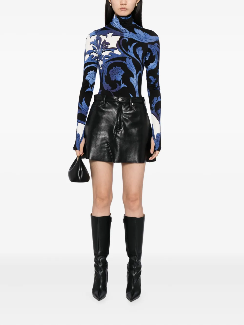 Alice + olivia Delaina top - Zwart