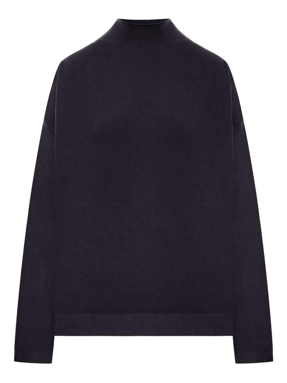 Transit high-neck sweater | Black | Image 1