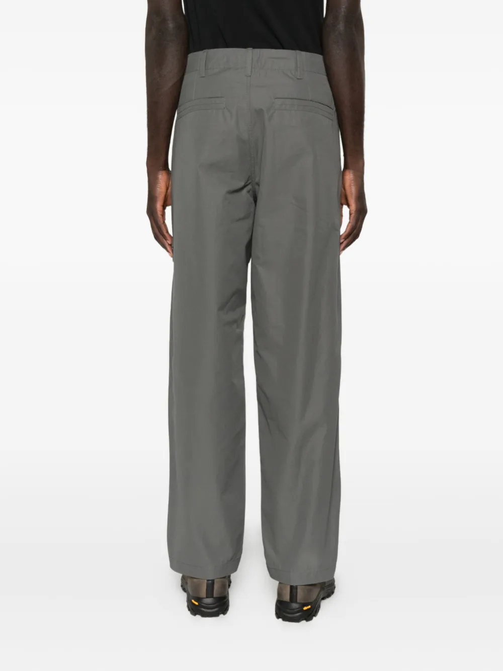 Stone Island Waterproof katoenen broek Grijs