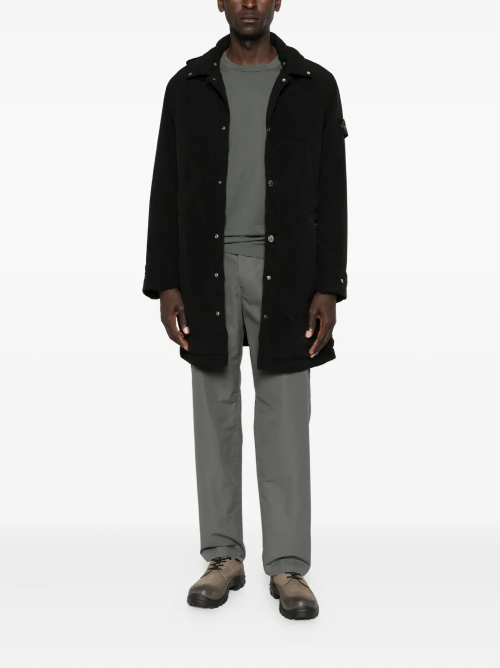 Stone Island waterproof cotton trousers | Regular-Fit & Straight Leg Pants | Image 2