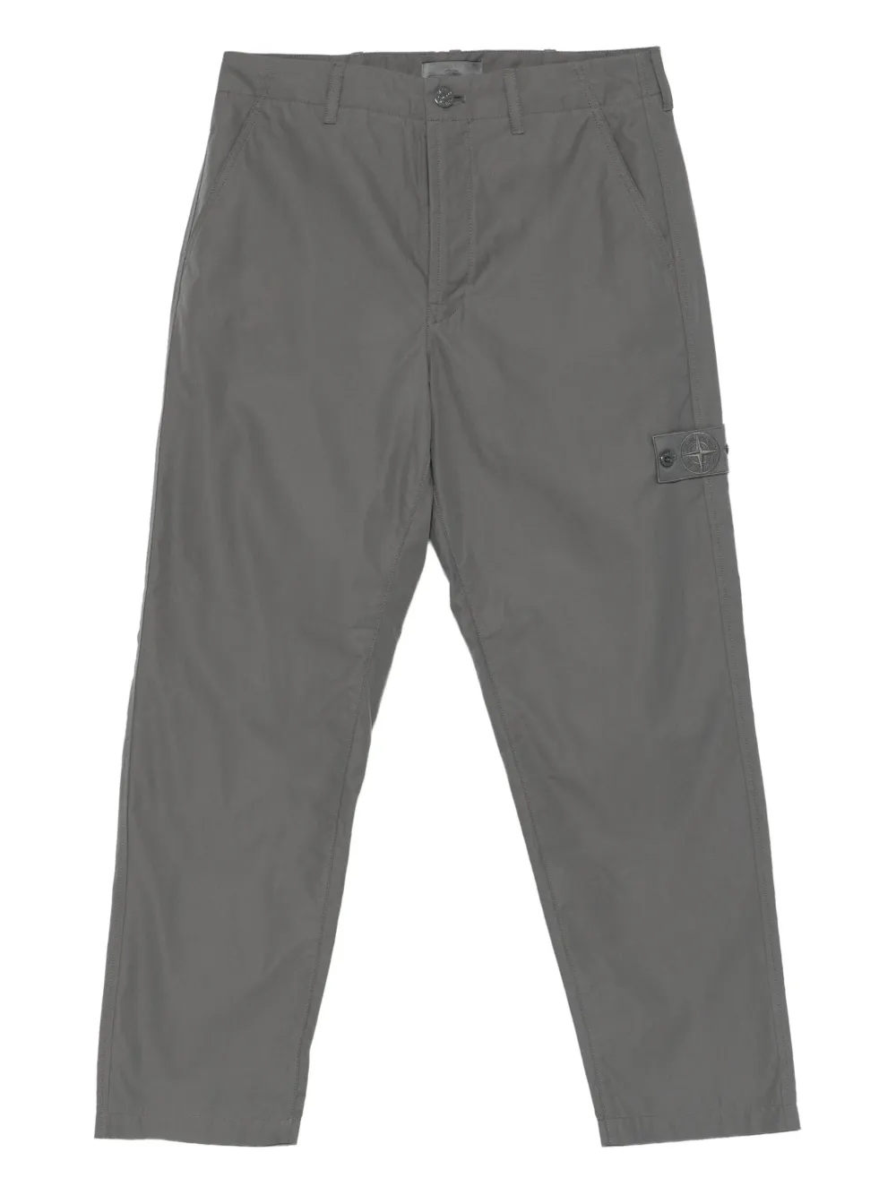 Stone Island コットンパンツ - グレー Stone Island コットンパンツ - グレー