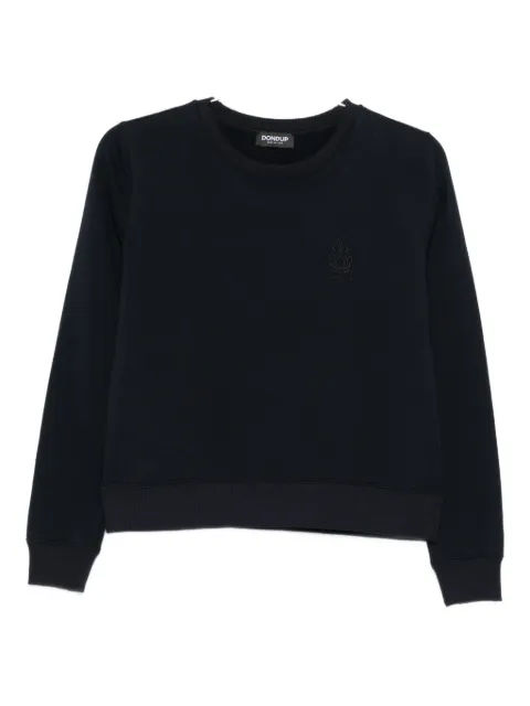 DONDUP logo-embroidered sweatshirt 