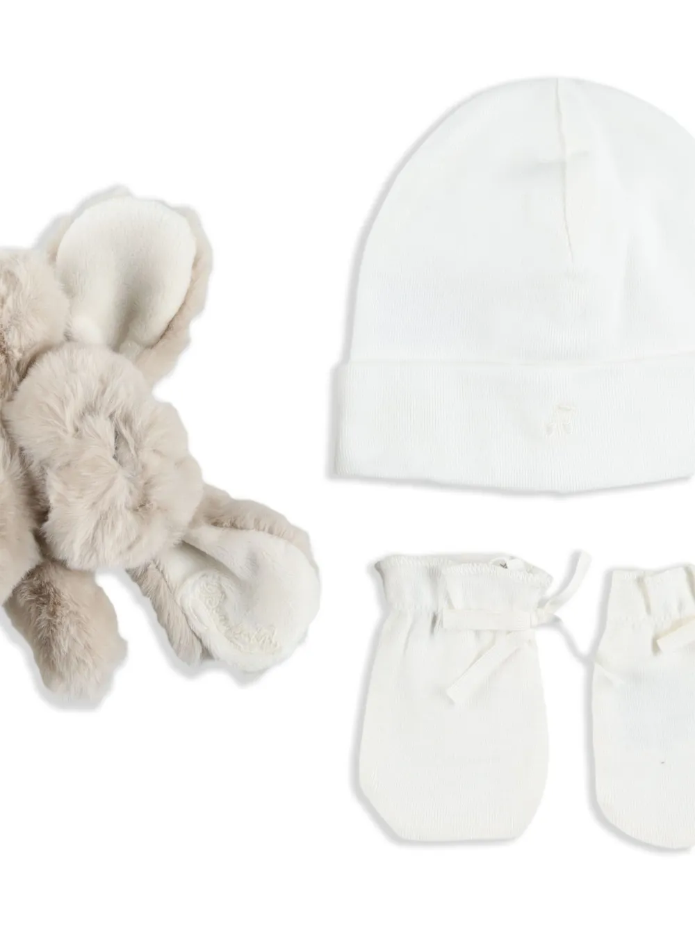 Bonpoint Cadeauset met borduurwerk Wit