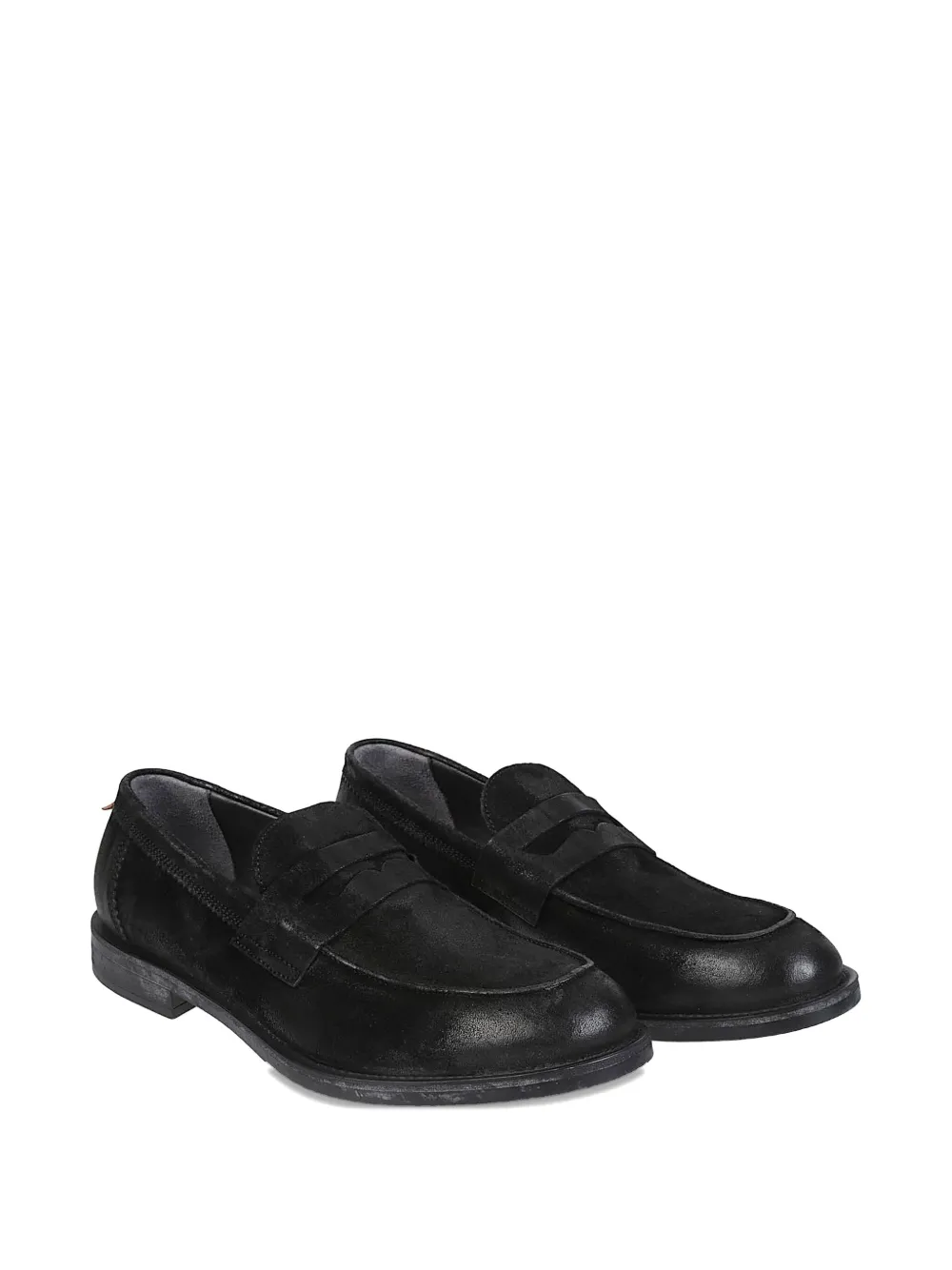 Moma suede loafers Black