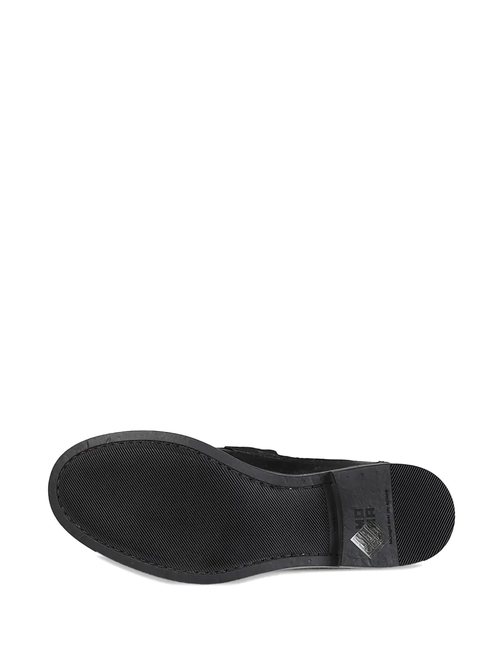 Moma suede loafers Black