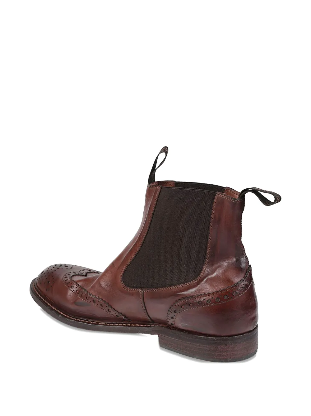 Moma leather chelsea boots Brown