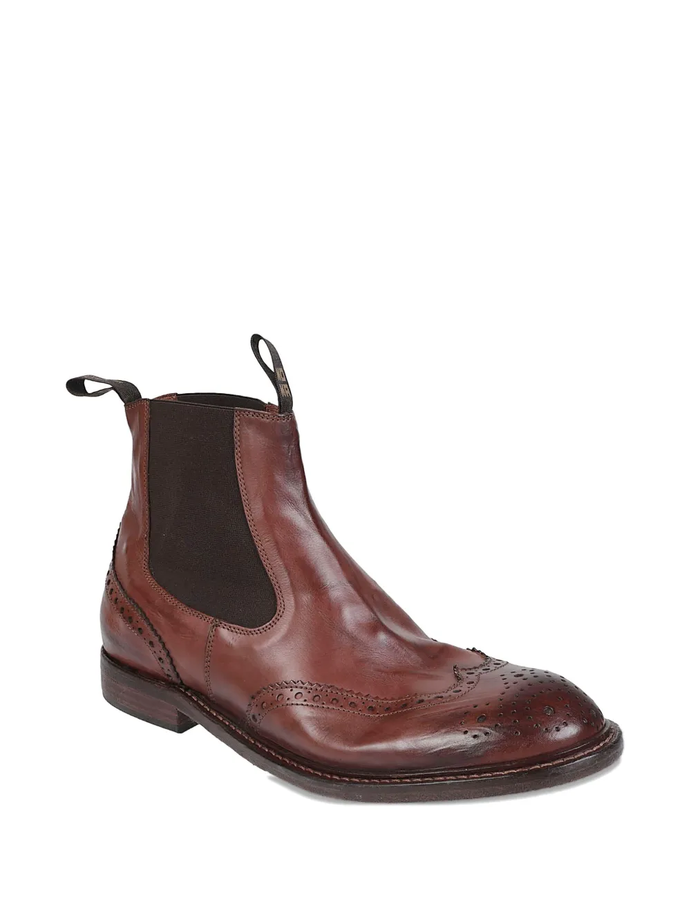 Moma leather chelsea boots Brown