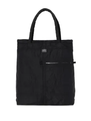 Porter-Yoshida & Co. Zip Pocket Tote Bag | Black | FARFETCH