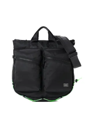 Sacai マルチポケット トートバッグ | グリーン | FARFETCH JP