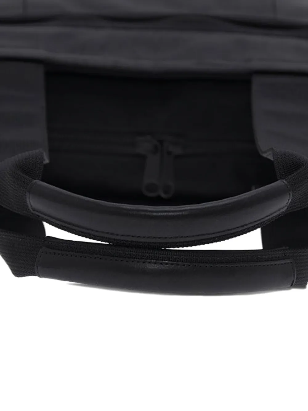 Porter-yoshida & Co Leather Top-handles Tote Bag In Black