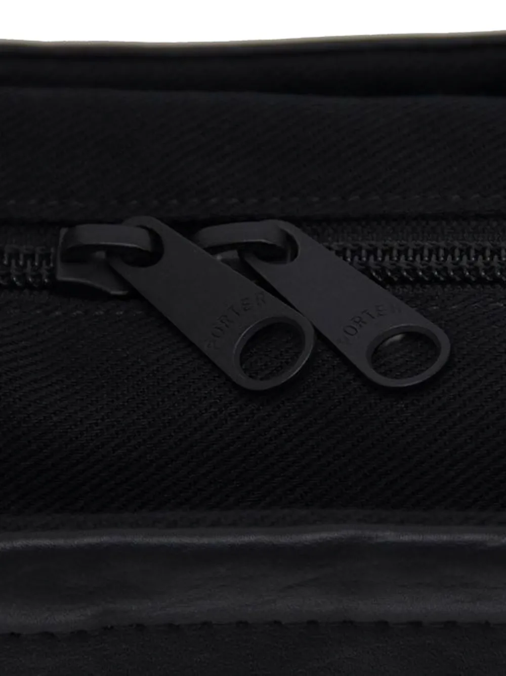 Porter-yoshida & Co Leather Top-handles Tote Bag In Black