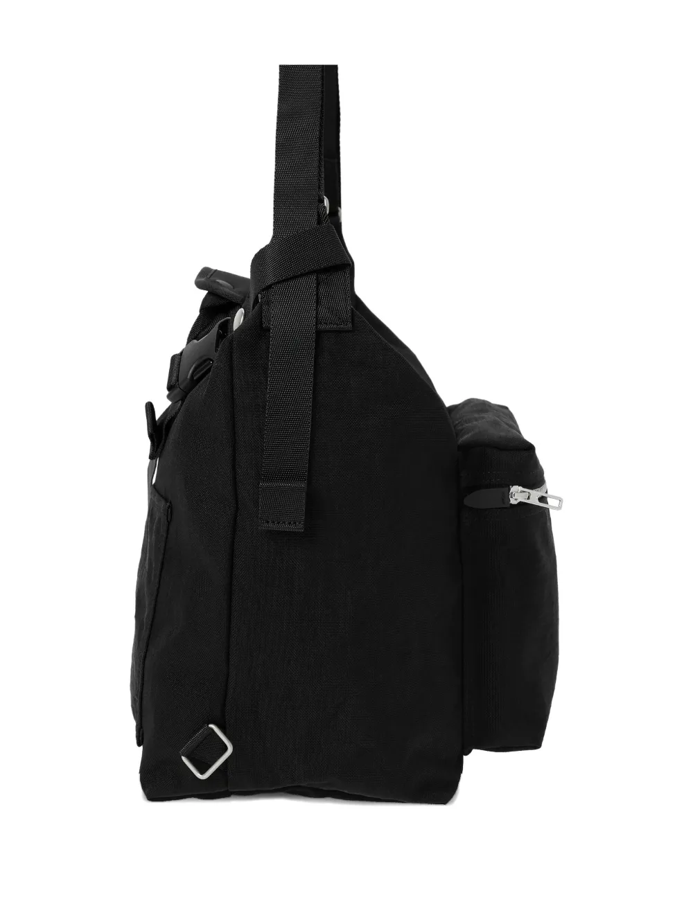 Porter-yoshida & Co Zip-fastening Shoulder Bag In Black