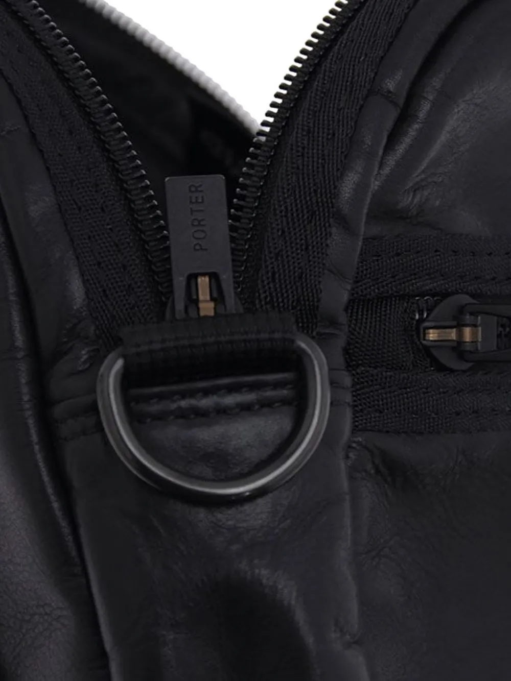 Porter-yoshida & Co Leather Panelled Shoulder Bag