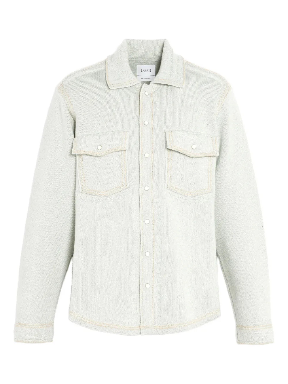 Barrie Knitted Overshirt In Multi