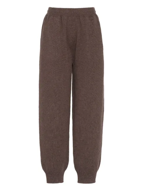 Barrie pantalones tejidos de cachemira