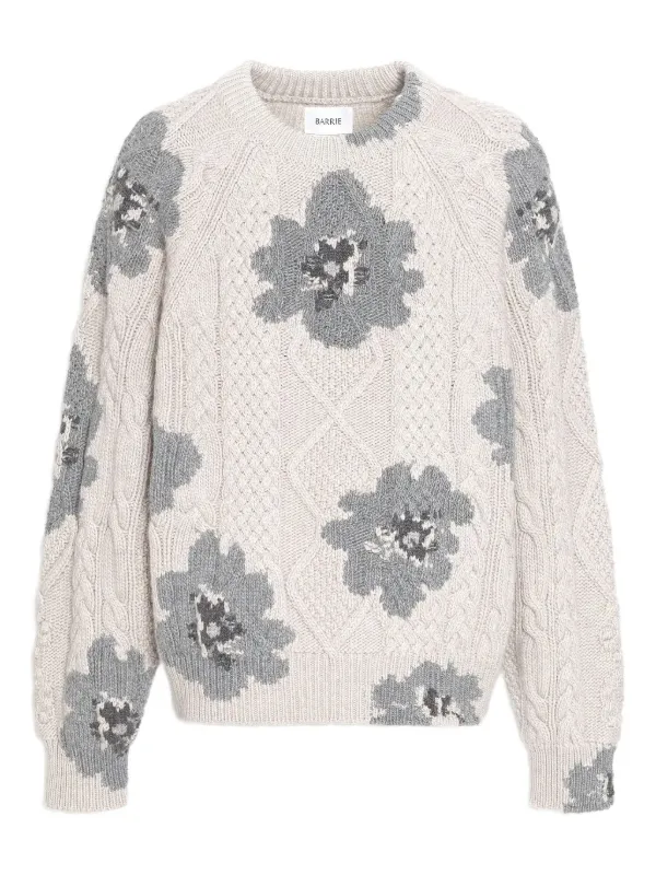 Embroidered sweater
