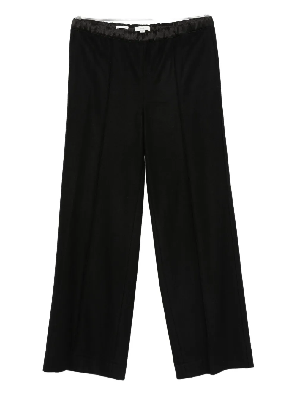 Vince satin-trim pants | Black | Image 1