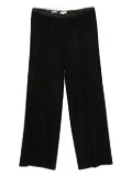 Vince satin-trim pants - Black