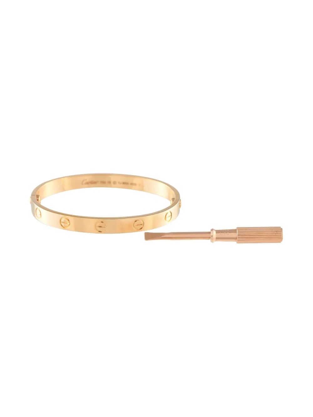 Cartier 18K rose gold Love bracelet | Image 2