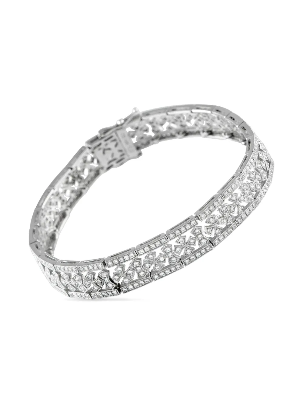 LB Exclusive 18K white gold diamond bracelet | Image 2