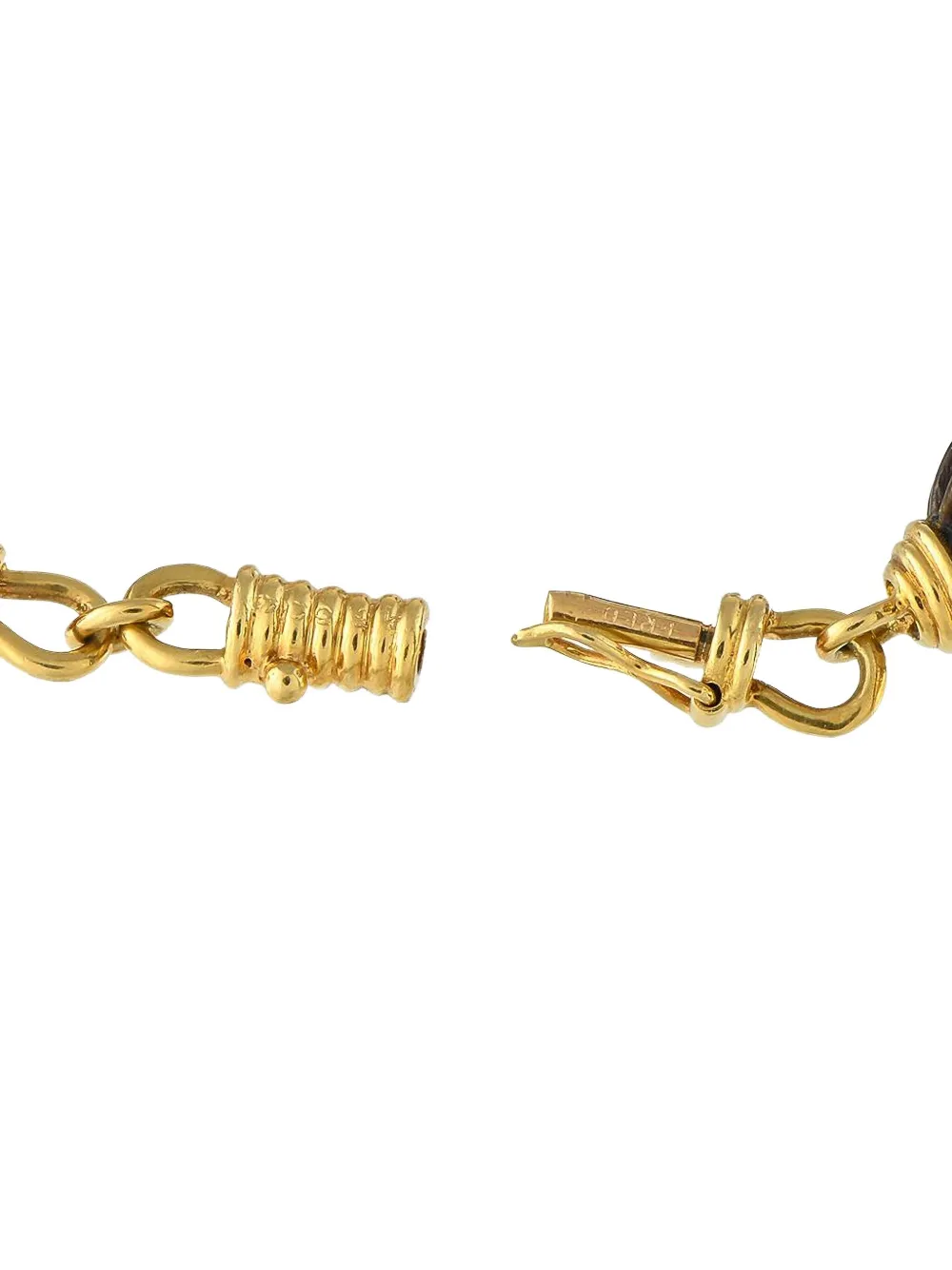 Fred of Paris 18K yellow gold tigers eye necklace | Image 2